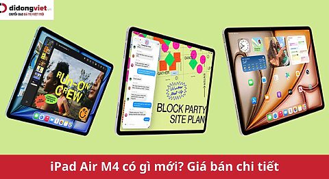 iPad Air M4 có gì mới?