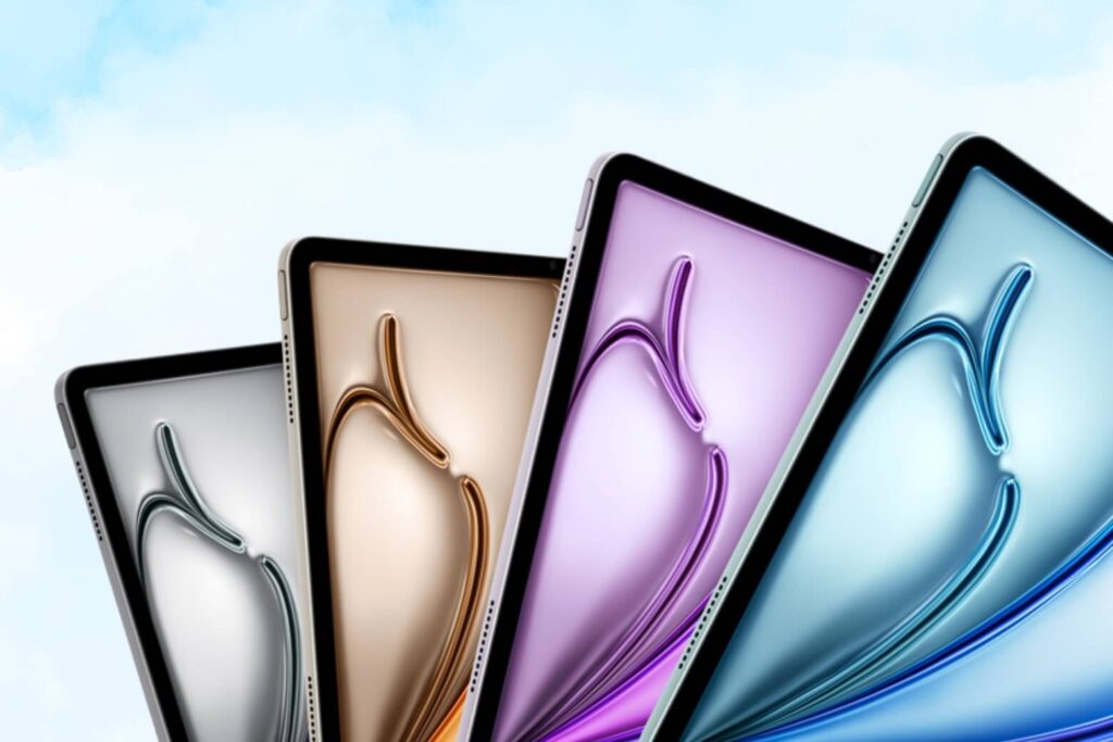 Màu sắc iPad Air M4 ảnh hưởng trực tiếp đến trải nghiệm sử dụng và giá trị bán lại lâu dài.