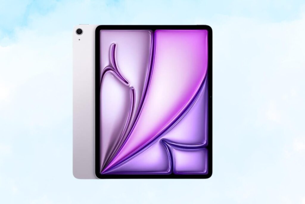 Màu Tím iPad Air M4 nổi bật với phong cách sáng tạo, thời thượng và che xước nhẹ rất tốt.