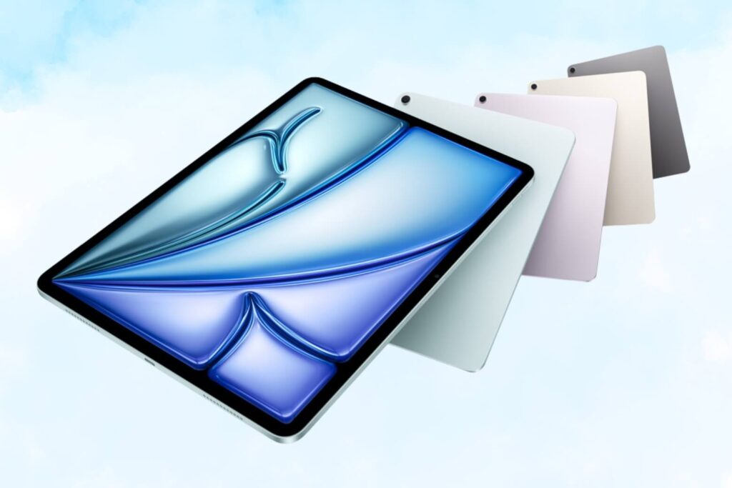 Khung nhôm nguyên khối trên iPad Air M4 mang lại độ bền cao và cảm giác cầm nắm chắc chắn.