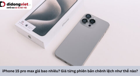 iPhone 15 Pro Max giá bao nhiêu? Giá từng phiên bản chênh lệch như thế nào? iPhone 15 pro max giá bao nhiêu