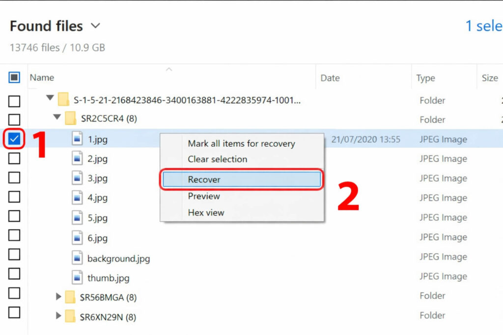 Cách khôi phục ảnh đã xóa vĩnh viễn trên Samsung thành công, nhanh chóng và đơn giản 21 Khôi phục ảnh đã xóa vĩnh viễn trên Samsung