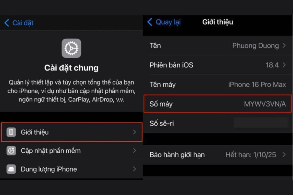 Hướng dẫn kiểm tra xuất xứ iPhone qua số seri chính xác nhất 12 kiểm tra xuất xứ iphone qua số seri