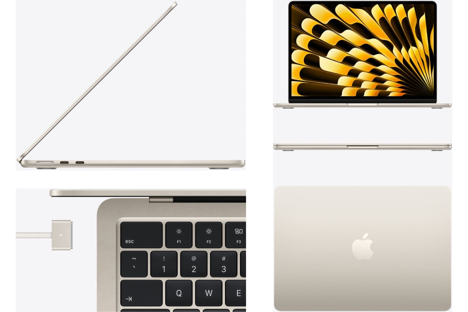 MacBook Air M5 màu Ánh Sao