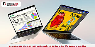 MacBook Air M5 có mấy màu? Màu nào đẹp và phù hợp với bạn?