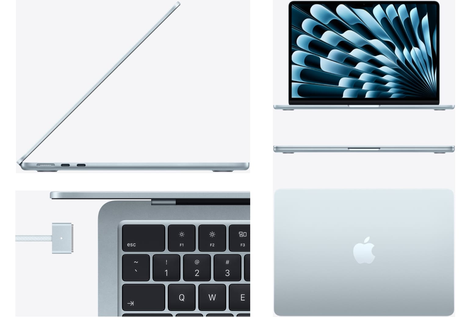 MacBook Air M5 màu Xanh Da Trời