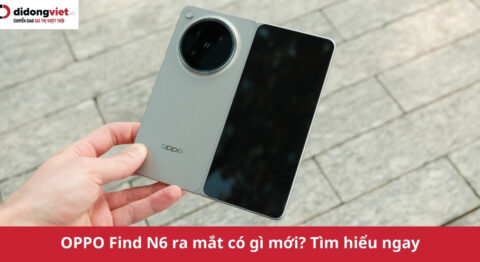 OPPO Find N6 ra mắt? Có gì mới? Siêu phẩm màn hình gập mỏng nhất thế giới OPPO Find N6 ra mắt có gì mới? Tìm hiểu chi tiết