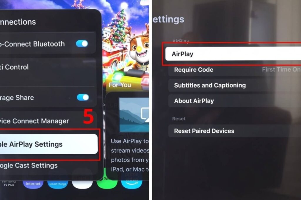 Kết nối WiFi iPhone-tivi ổn định: tắt AP Isolation, bật AirPlay trên TV.