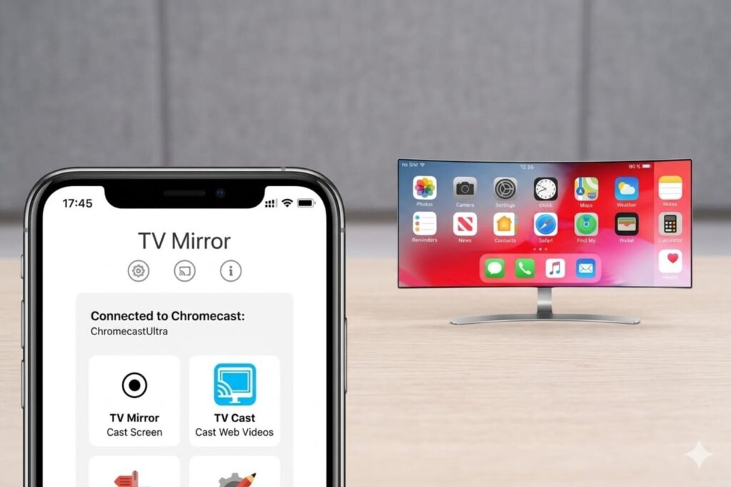 Google Cast phát nội dung trực tiếp từ internet lên TV, iPhone chỉ cần điều khiển.