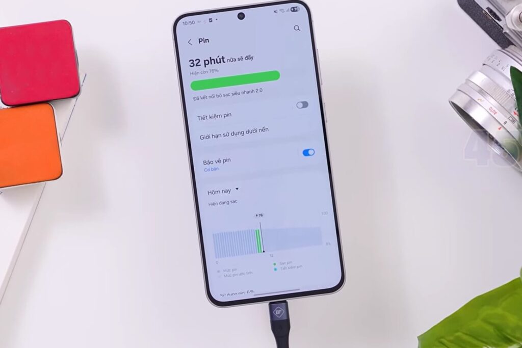 Pin Samsung Galaxy S26 FE bao nhiêu? Có đáng để nâng cấp không? 7 Pin Samsung Galaxy S26 FE