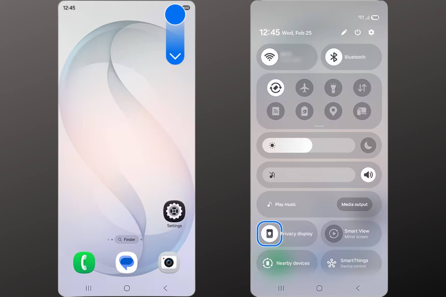 Privacy Display trên Samsung là gì, hoạt động ra sao, có gì hay? 9 Privacy Display trên Samsung là gì bật từ bảng điều khiển