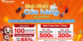 Sinh Nhật Cửa Hàng Di Động Việt 22.3