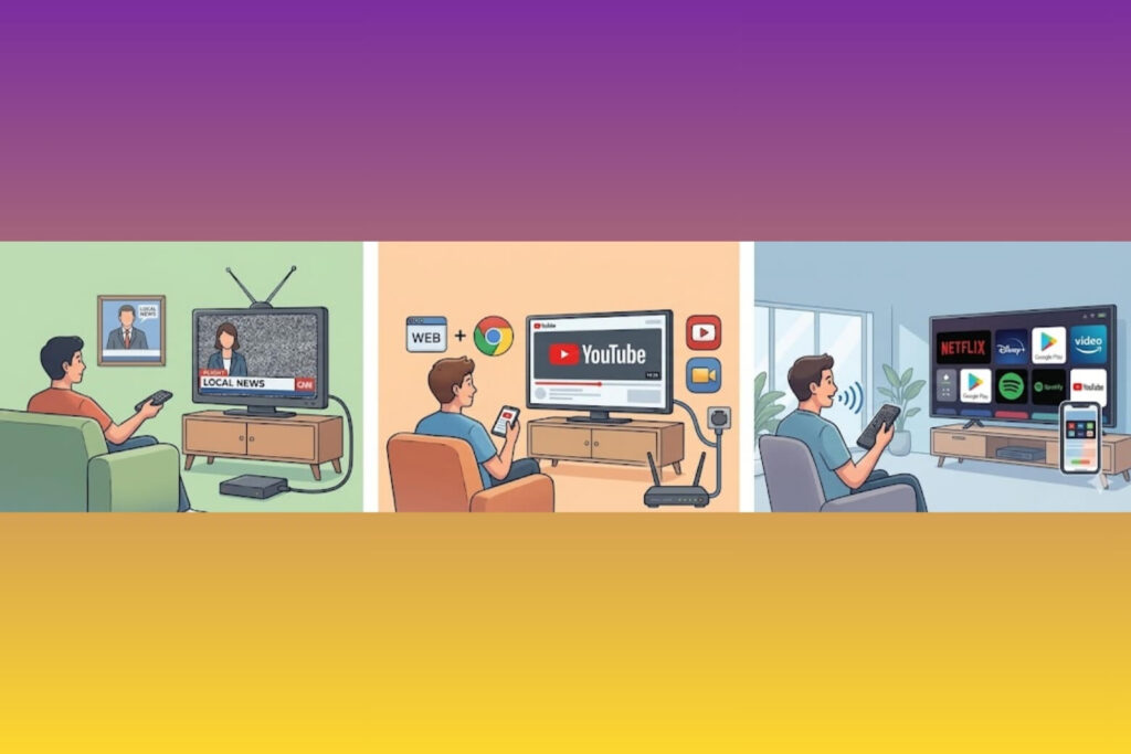 Smart TV là gì? Bí kíp chọn tivi thông minh chuẩn 2026 và đồng bộ smartphone 14 Internet TV và Smart TV khác nhau — Smart TV mới tải app tự do được.