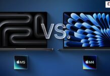 So Sánh Macbook Pro M5 Vs Macbook Pro M4