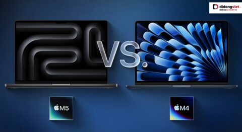 So sánh MacBook Pro M5 vs MacBook Pro M4