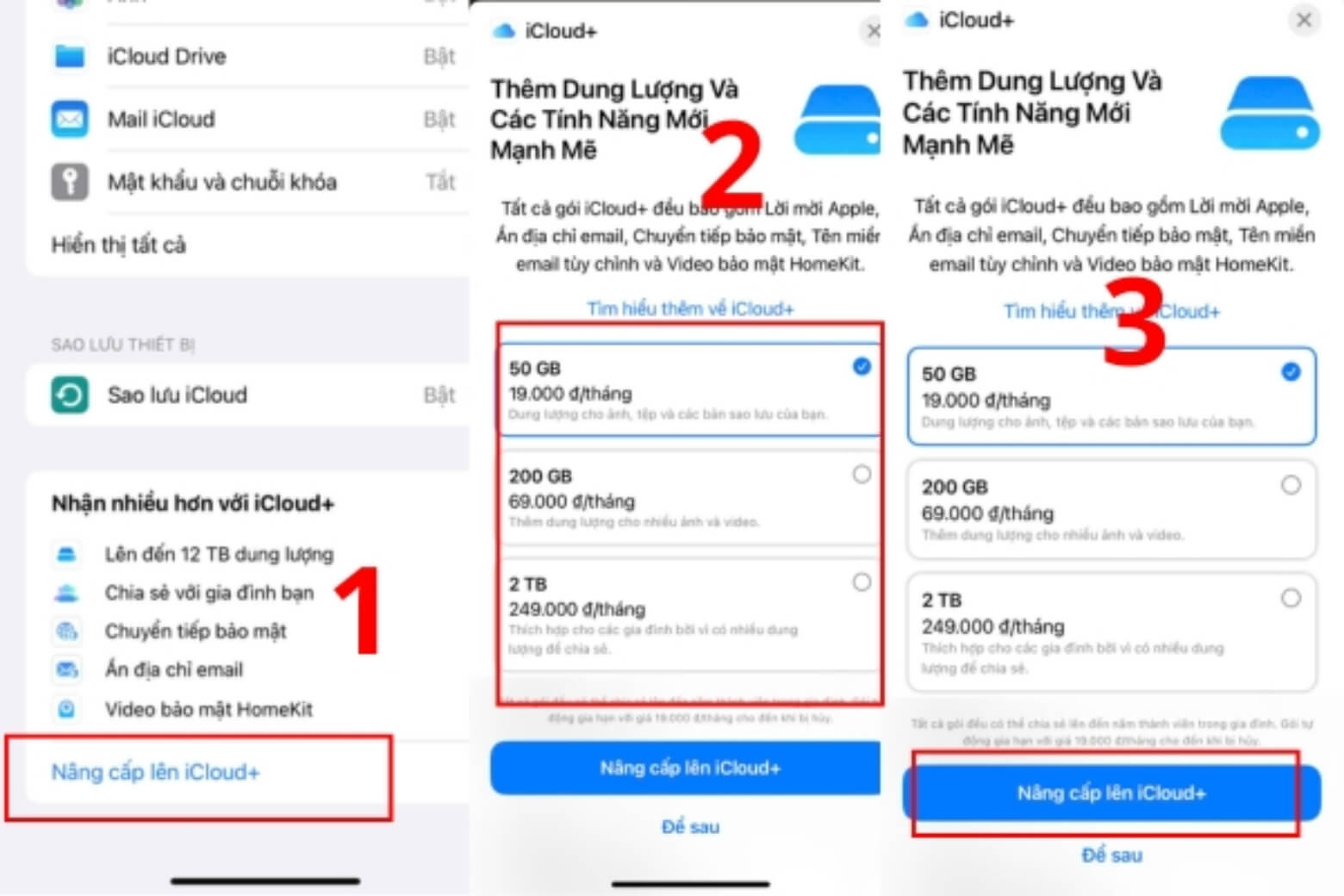 Tăng dung lượng iPhone 64GB lên 128GB thế nào an toàn, hiệu quả? 14 Tăng dung lượng iPhone 64GB lên 128GB chọn gói phù hợp