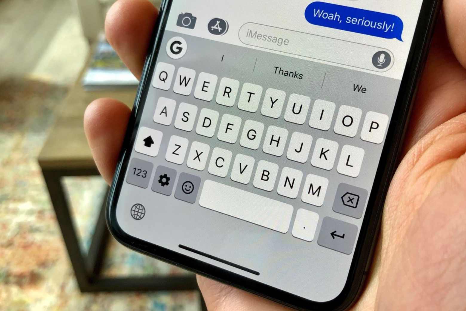 Test cảm ứng iPhone đúng cách giúp phát hiện lỗi trong 30 giây 14 Test cảm ứng iphone thông qua thao tác gõ bàn phím