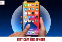 Test cảm ứng iPhone