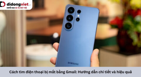 tìm điện thoại bằng Gmail