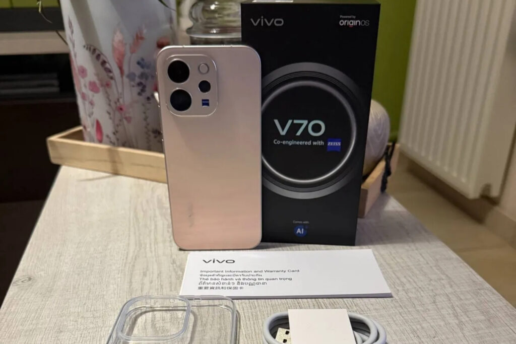 vivo V70 ra mắt: Ngoại hình mỏng nhẹ, pin 6500mAh và camera Zeiss 12 vivo v70 ra mắt - giá bán