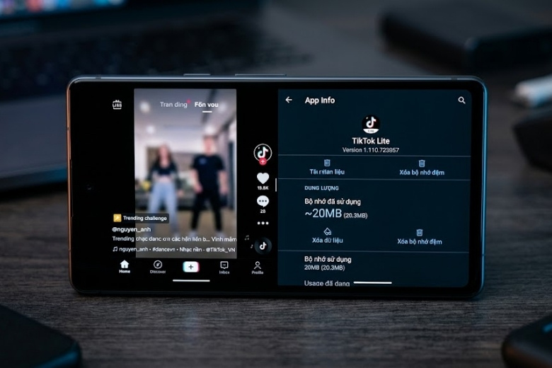 TikTok Lite là gì? Giải pháp lướt video mượt mà cho điện thoại đầy bộ nhớ 9 dung lượng TikTok Lite