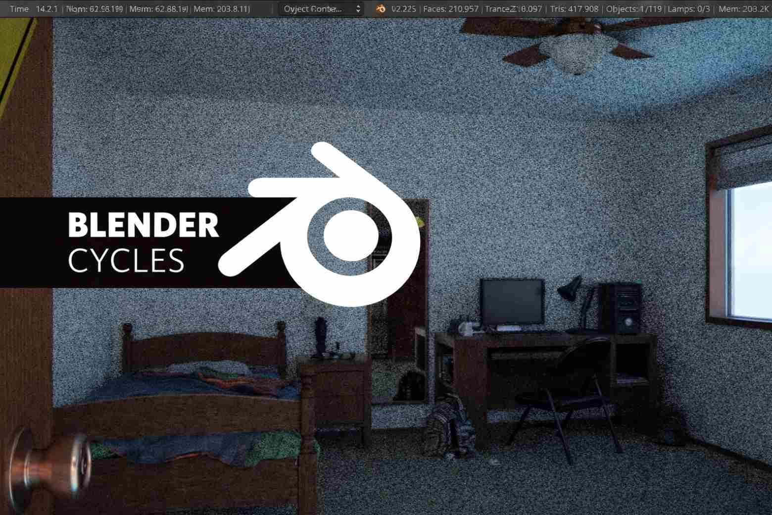 Blender là gì? Hướng dẫn chọn cấu hình Laptop, MacBook 3D render 7 Blender là gì và hiệu năng render GPU