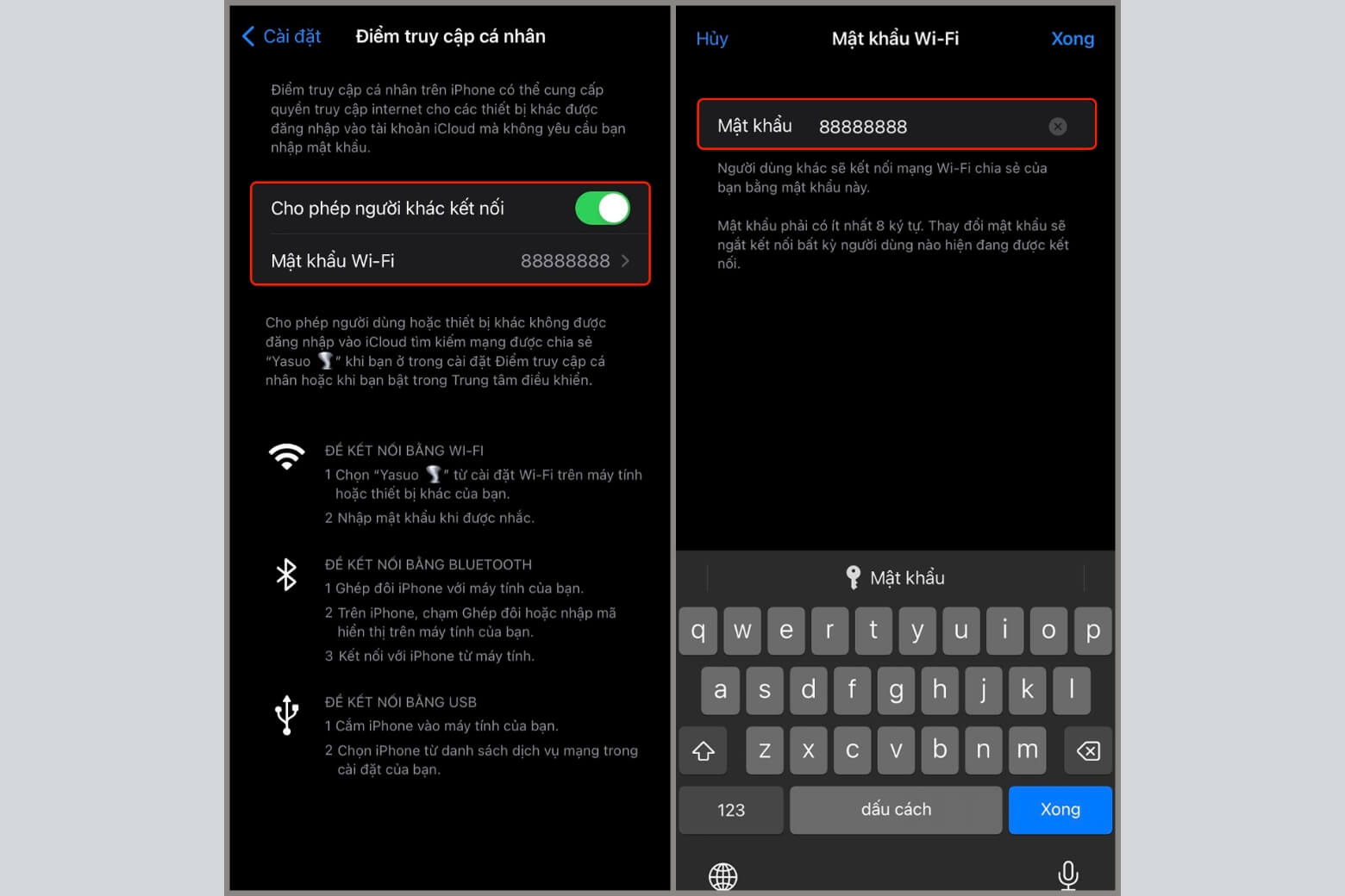 Hướng dẫn cách chia sẻ 4G trên iPhone và xử lý lỗi thường gặp 8 Cách chia sẻ 4G trên iPhone cho phép người khác kết nối