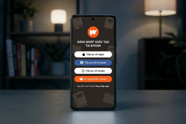 Cách đăng nhập Wattpad trên điện thoại, máy tính và mẹo sửa lỗi kết nối 9 Cách đăng nhập Wattpad trên điện thoại