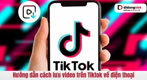 Cách lưu video trên Tiktok về điện thoại