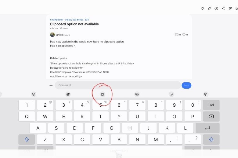 Bộ nhớ tạm (Clipboard) là gì? Cách xóa và bảo mật an toàn 15 Bộ nhớ tạm (Clipboard) trên điện thoại Samsung