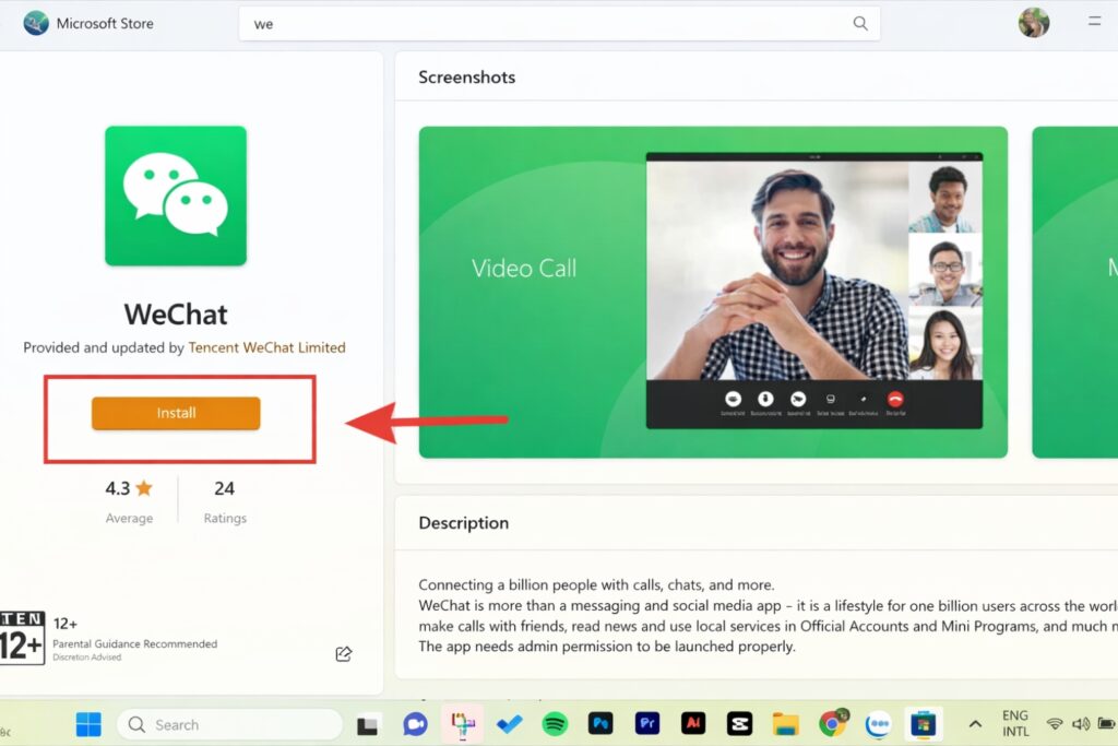 Hướng dẫn cách tải WeChat, đăng ký và vượt ải quét mã QR 15 cach tai wechat didongviet 5 1