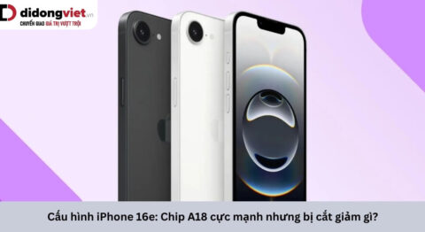 Cấu hình iPhone 16e