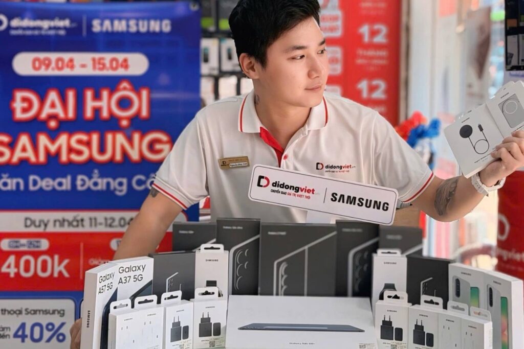 Đại hội Samsung tại Di Động Việt: Săn Deal Đẳng Cấp - Tận hưởng công nghệ đỉnh cao 5 dai hoi samsung san deal dang cap didongviet 5