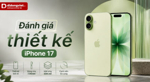 đánh giá thiết kế iphone 17