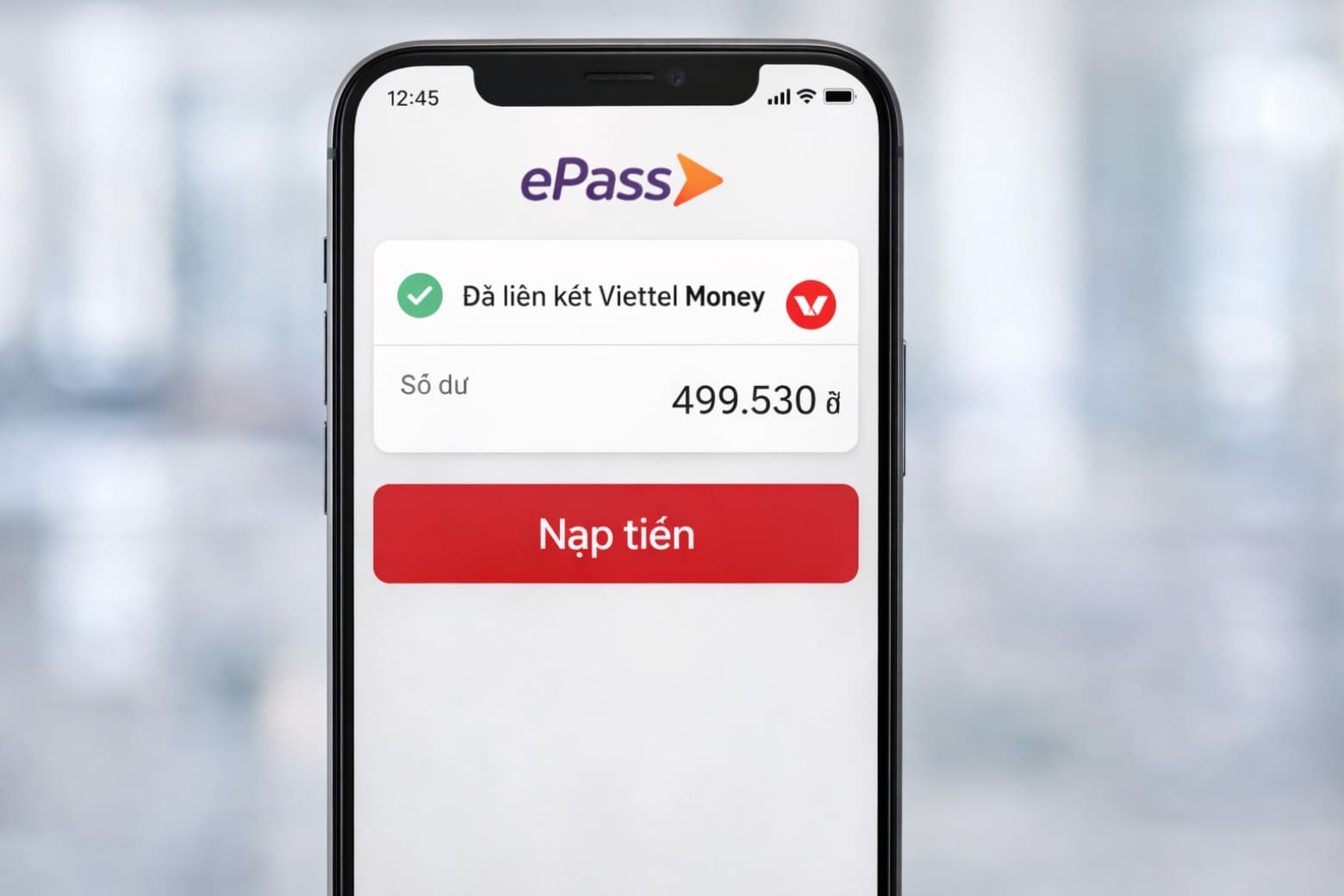 ePass là gì? Cẩm nang dán thẻ, nạp tiền và xử lý sự cố qua trạm 7 Quản lý ứng dụng ePass: Cách nạp tiền không phát sinh phí dịch vụ