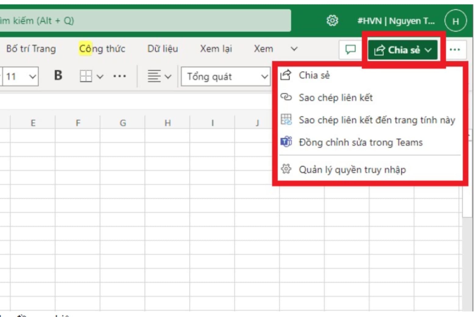 Excel Online là gì? Cách sử dụng Excel Online hiệu quả nhất 17 Cách chia sẻ file Excel Online với người khác