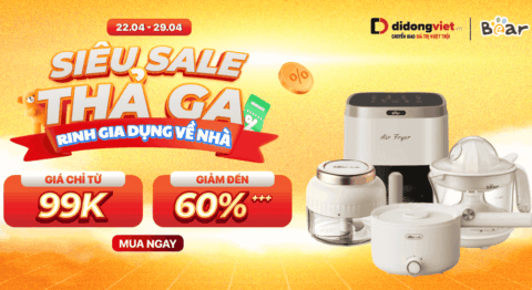 Siêu sale thả ga – Rinh gia dụng Bear chính hãng giá chỉ từ 99k, giảm sâu đến 60%++