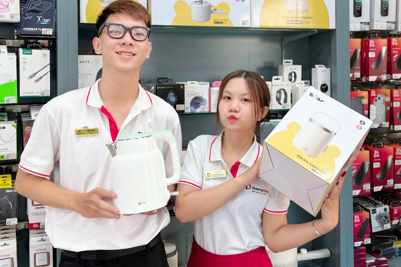 ĐẠI LỄ TƯNG BỪNG - SĂN DEAL CỰC SỐC tại Di Động Việt: iPhone, Phụ kiện, Đồ gia dụng giảm "sập sàn" 7 gia dung bear di dong viet flash sale 1