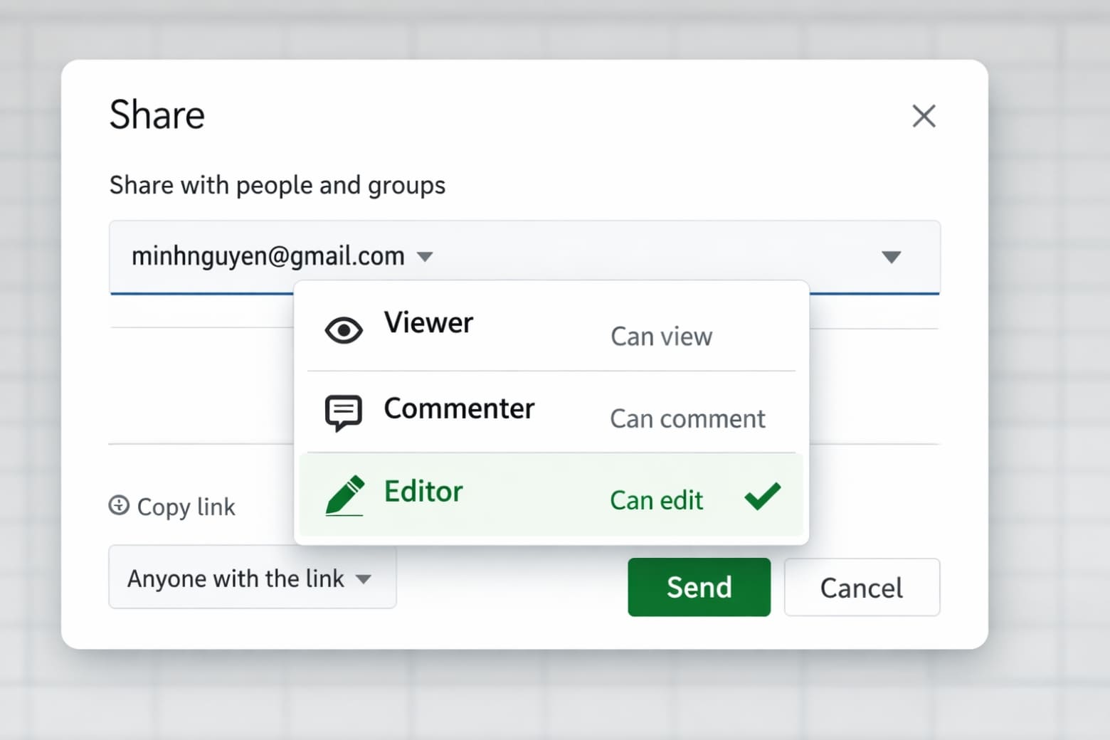 Google Sheets là gì? Công cụ bảng tính đám mây cứu cánh dân văn phòng 12 Quản lý quyền chia sẻ an toàn