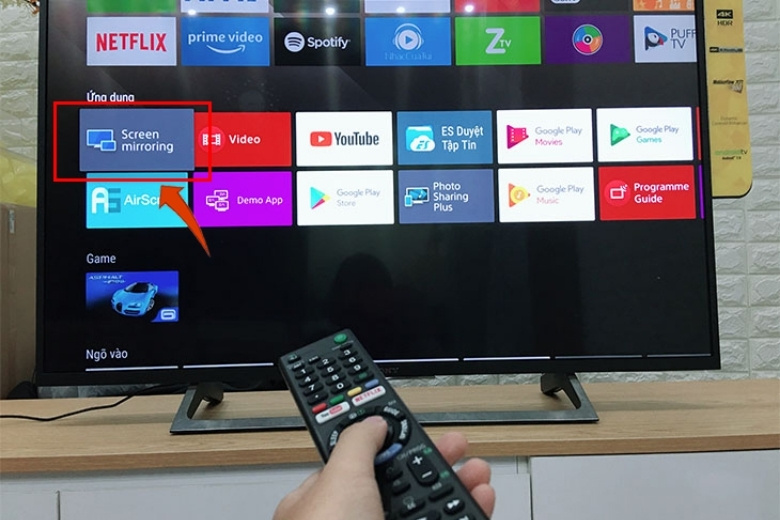 Cách kết nối điện thoại với tivi Samsung đơn giản, nhanh nhất 2026 14 Kết nối điện thoại với tivi Samsung qua Screen Mirroring