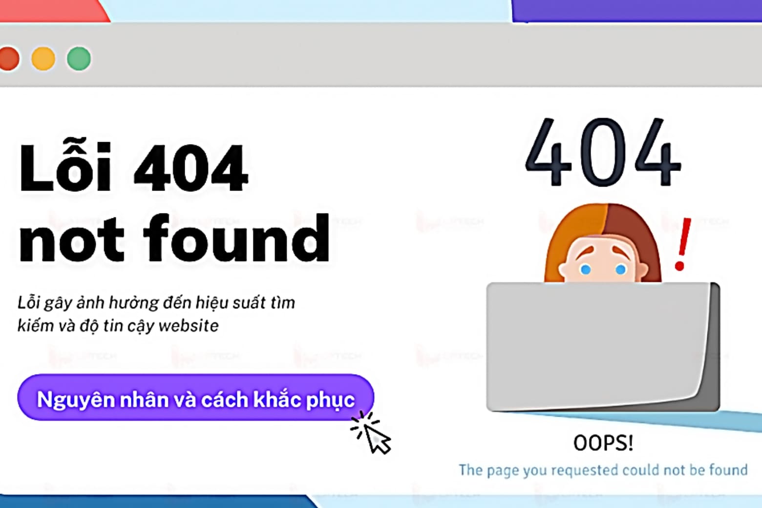Lỗi 404 là gì? Cách xử lý nhanh khi màn hình báo 404 Not Found 9 Chuyển hướng tìm kiếm