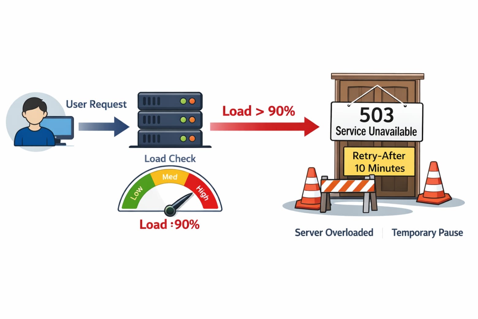 Lỗi 503 là gì? Quy trình xác định lỗi hệ thống và cách xử lý 8 Bản chất lỗi 503 là gì?
