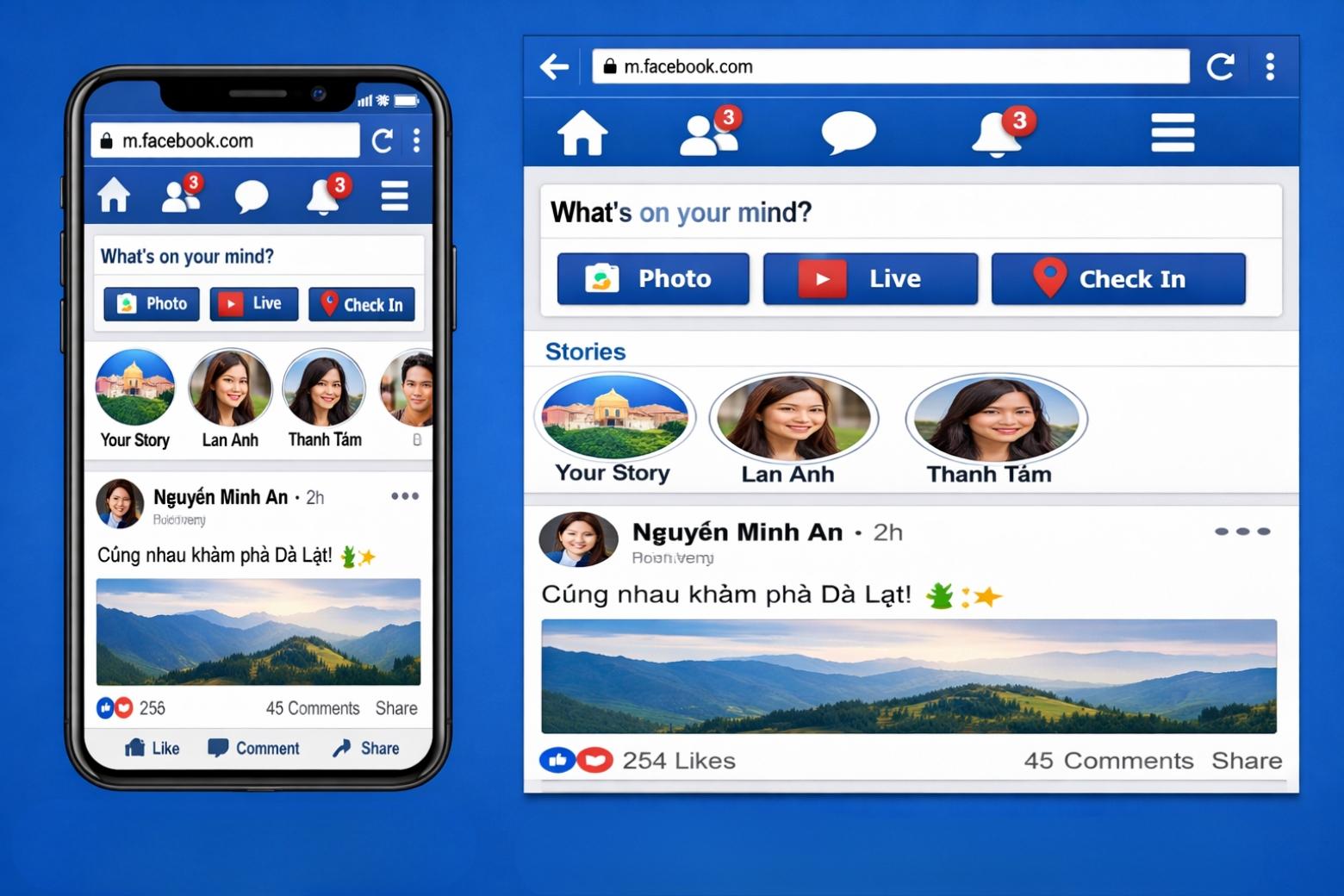m.facebook là gì? Cách tắt m.facebook trên máy tính và nhận diện link lừa đảo 6 m.facebook là gì? Tại sao xuất hiện tiền tố "m"?