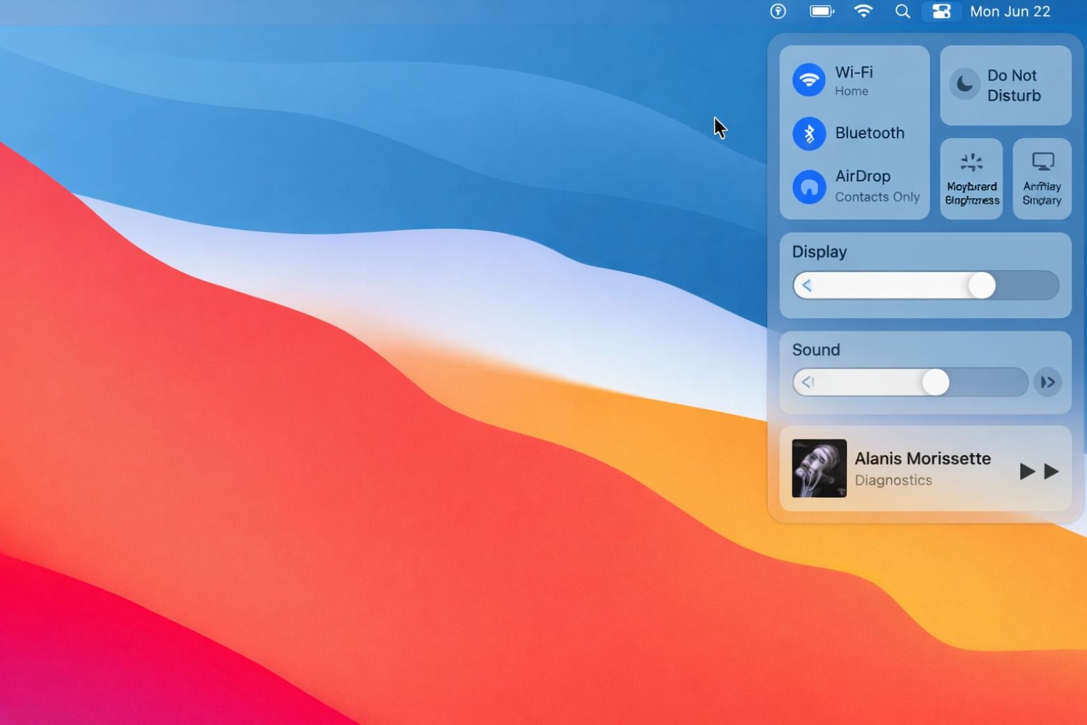 macOS Big Sur là gì? Hướng xử lý lỗi tương thích trên máy Mac cũ 8 macos big sur là gì giao diện Control Center và icon squircle