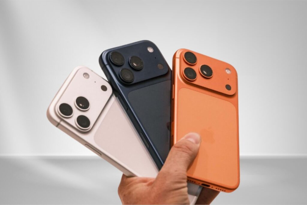 iPhone 17 Pro có mấy màu? So sánh đánh giá thực tế từ người dùng 11 3 màu sắc iPhone 17 Pro với thiết kế Two-tone độc đáo — rực rỡ, bền, tinh tế từ cấu trúc kim loại.