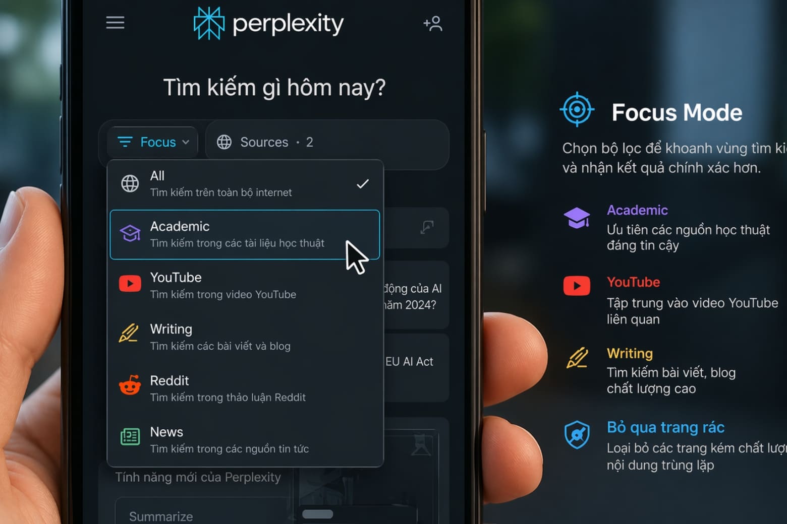 Perplexity AI là gì? Công cụ tìm kiếm thông minh có trích dẫn nguồn 8 Lựa chọn theo ngữ cảnh sử dụng (Use-Case)