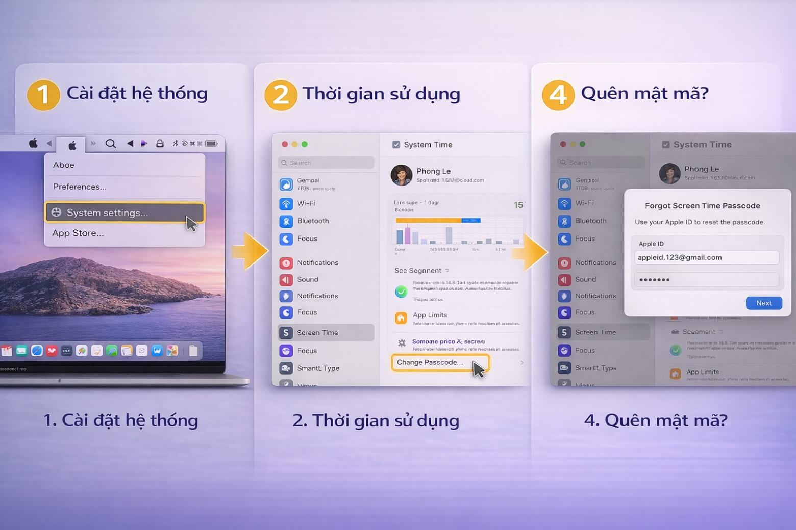 Cách lấy lại mật khẩu giới hạn trên iPhone và iPad an toàn nhất 11 quên mật khẩu giới hạn đặt lại trên Mac