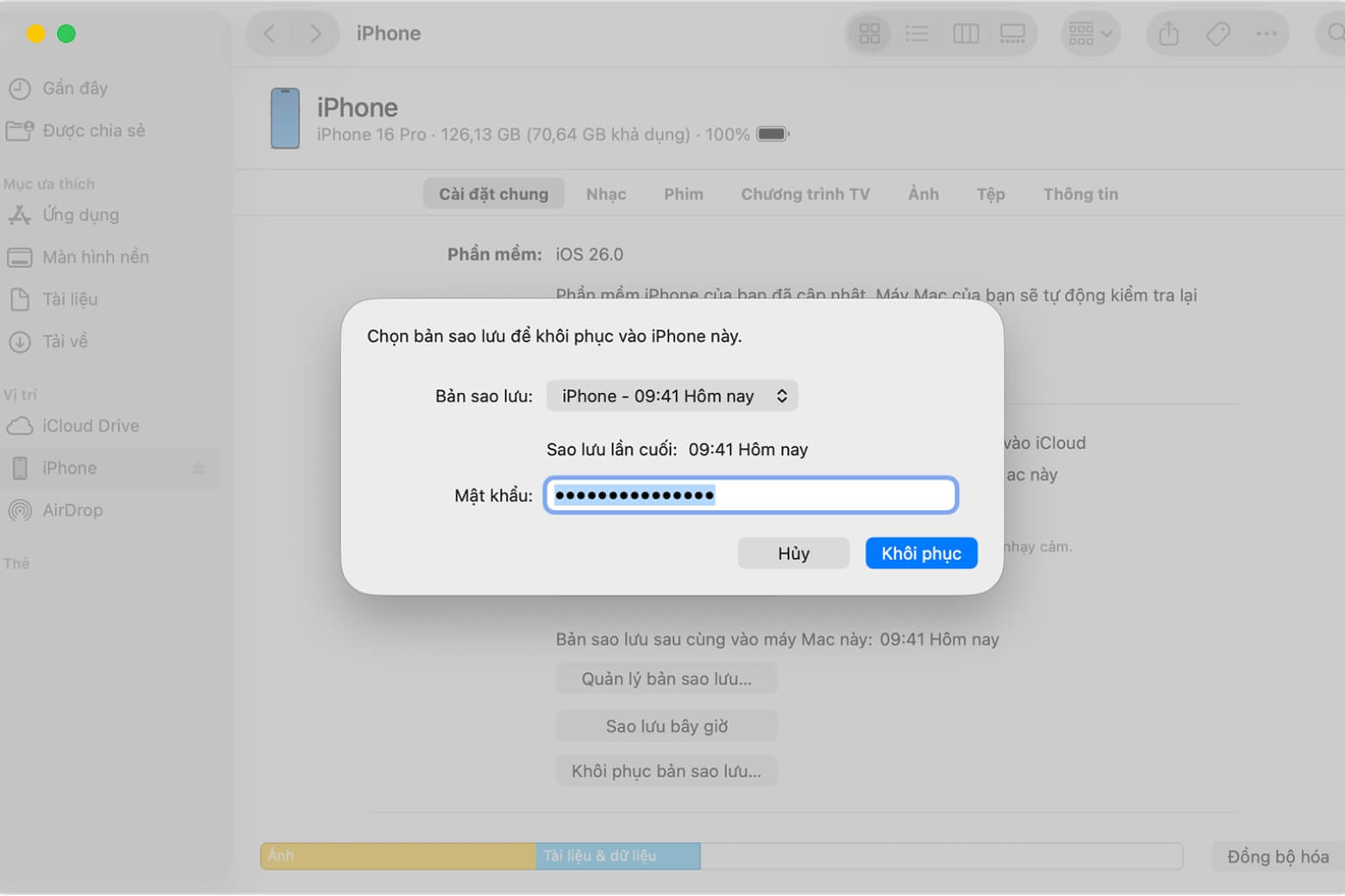 Cách lấy lại mật khẩu giới hạn trên iPhone và iPad an toàn nhất 12 quên mật khẩu giới hạn lưu ý khi restore tránh lặp mã