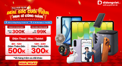 Deal Sốc Cuối Tuần – Mua Gì Cũng Giảm – Tiệc sinh nhật Di Động Việt 609 Lê Hồng Phong & 97 Võ Văn Ngân sinh nhật cửa hàng di động việt 609 lê hồng phong, 97 võ văn ngân