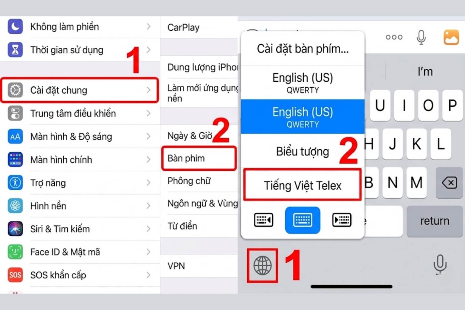 Telex là gì? Cách cái đặt trên điện thoại và máy tính chi tiết 18 telex là gì cách bật bàn phím Telex trên iPhone
